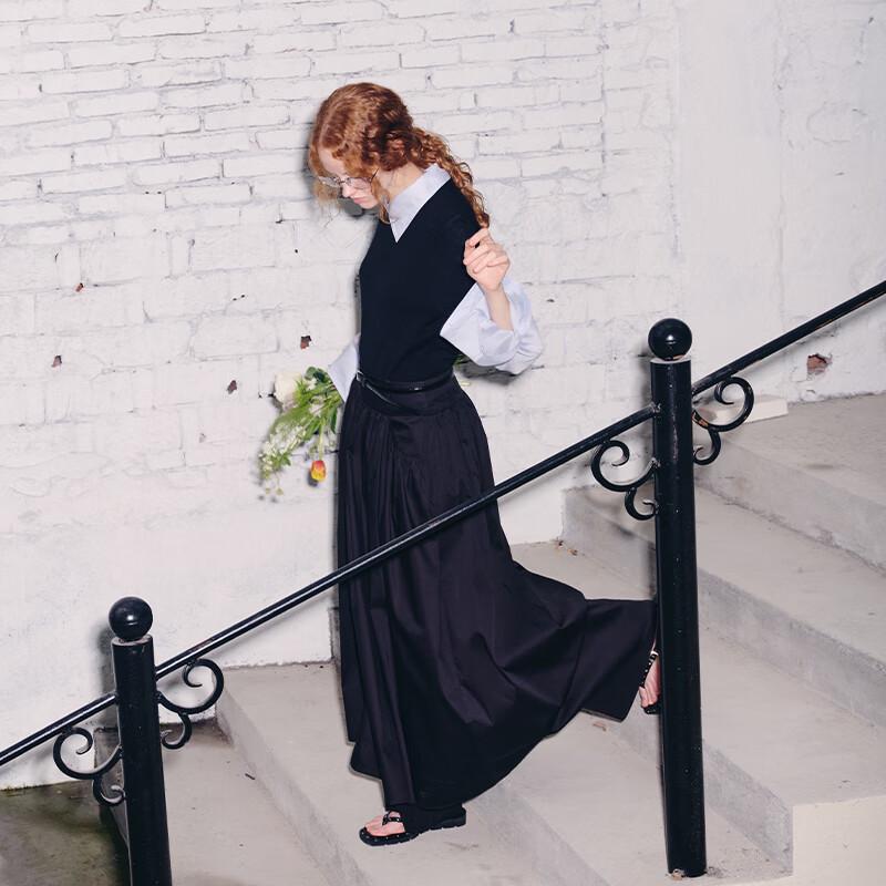 GREEN BELT Women's 3/4 Sleeve Knit Mid-Length Top