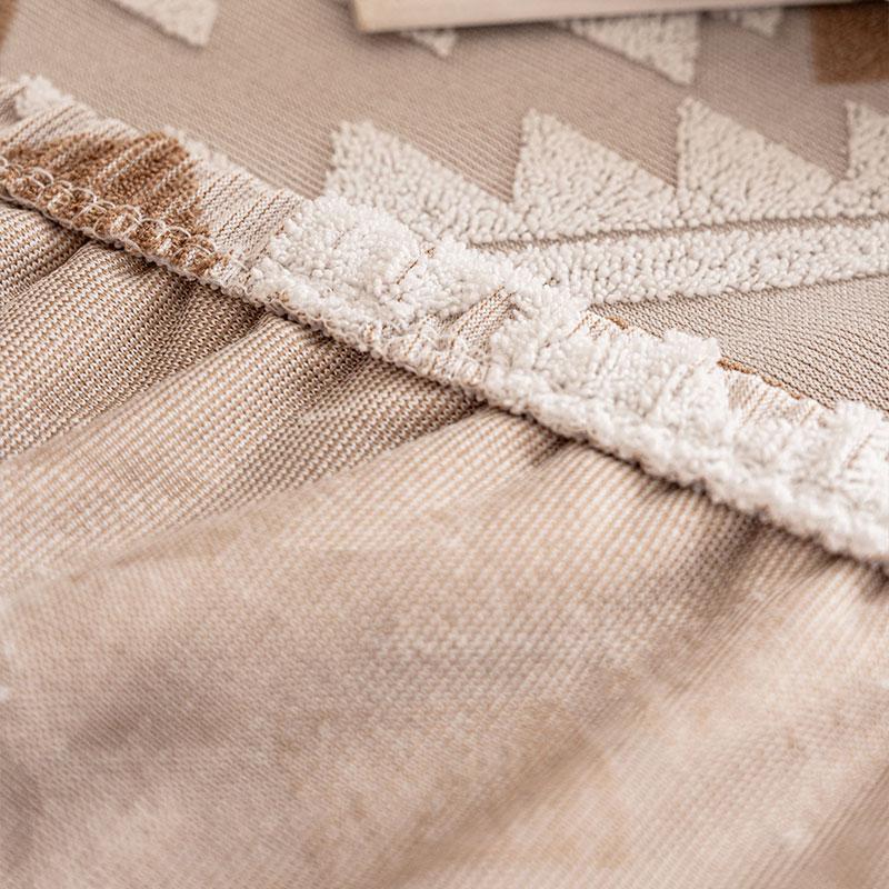 1PC-Bohemian style living room sofa cover autumn and winter anti cat scratch straight row all inclusive sofa cover