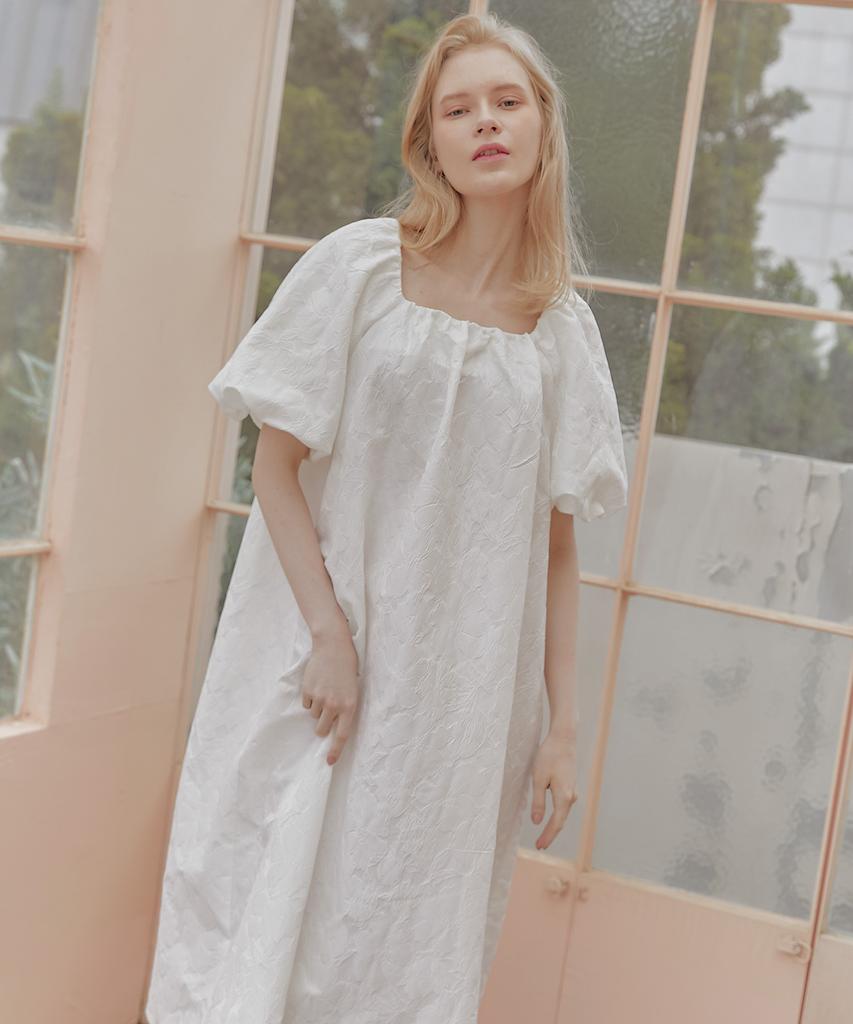 TINABLOSSOM Trianon White Dress