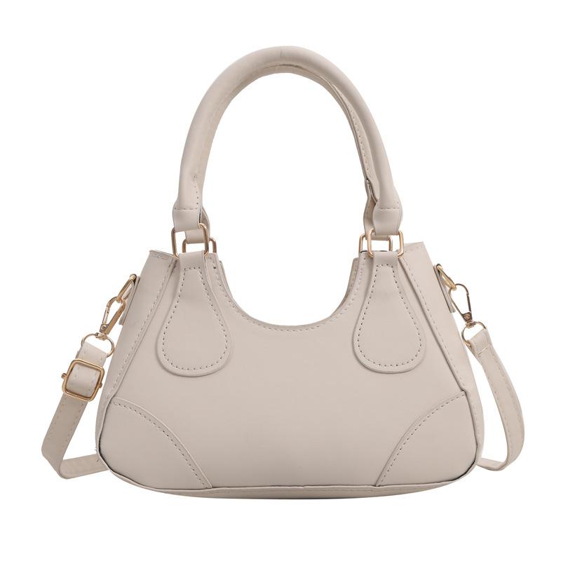 French niche design handbag women's 2024 new trendy texture shoulder bag fashionable versatile foreign style messenger bag