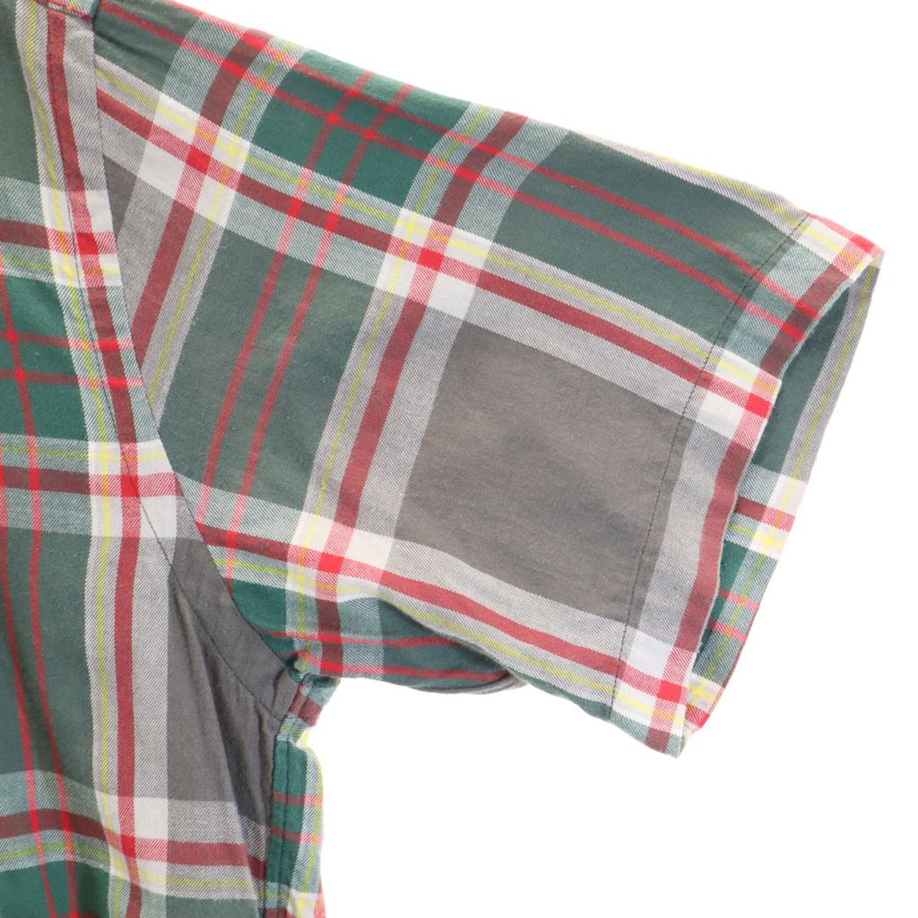 RALPH LAUREN Check Pattern Short sleeve Button down shirt S BLAIRE Men's Used