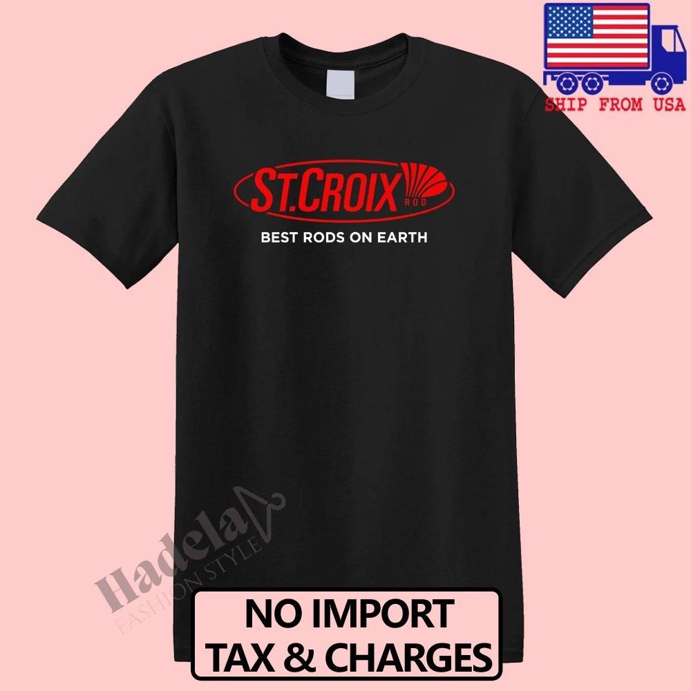 St. Croix Fishing Rods Men s Black Size S-5XL XL