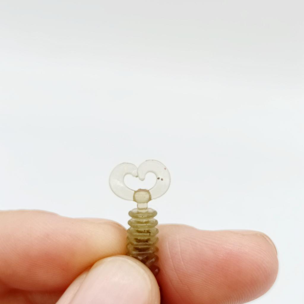 DUODUOYU 8PCS New TPE Soft Fishing Lures 2.1g/60mm Wobblers Iscas Artificial Silicone Wobblers For Pike Swimbait Jigging Lure