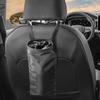 Suporte para lixo traseiro de assento de carro, saco de lixo pendurado, recipiente de lixo, pano oxford, latas de lixo de carro, ferramentas de limpeza