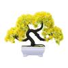 Artificial Plant Pot Energetic Easy Care Non-fading Vivid Ornamental Fake Flower Pot