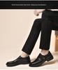 Men's Cross-Grain Cowhide Formal Leather Shoes for Autumn - Business, Casual, Wedding, or Dad's Style