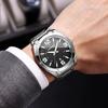 BINBOND Durable Stainless Steel Men's Watch Precise Quartz Watches For Men Luxury Luminous Waterproof Auto Date Reloj Free Ship