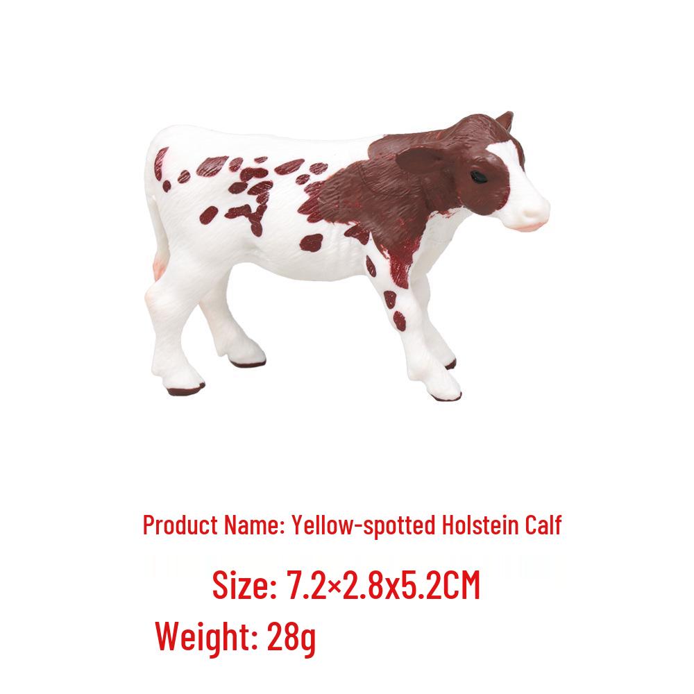 Farm Animal Figurine Set: Cow, Sheep, Chicken, Duck, Goose, Pig, Dog - Early Education Toy