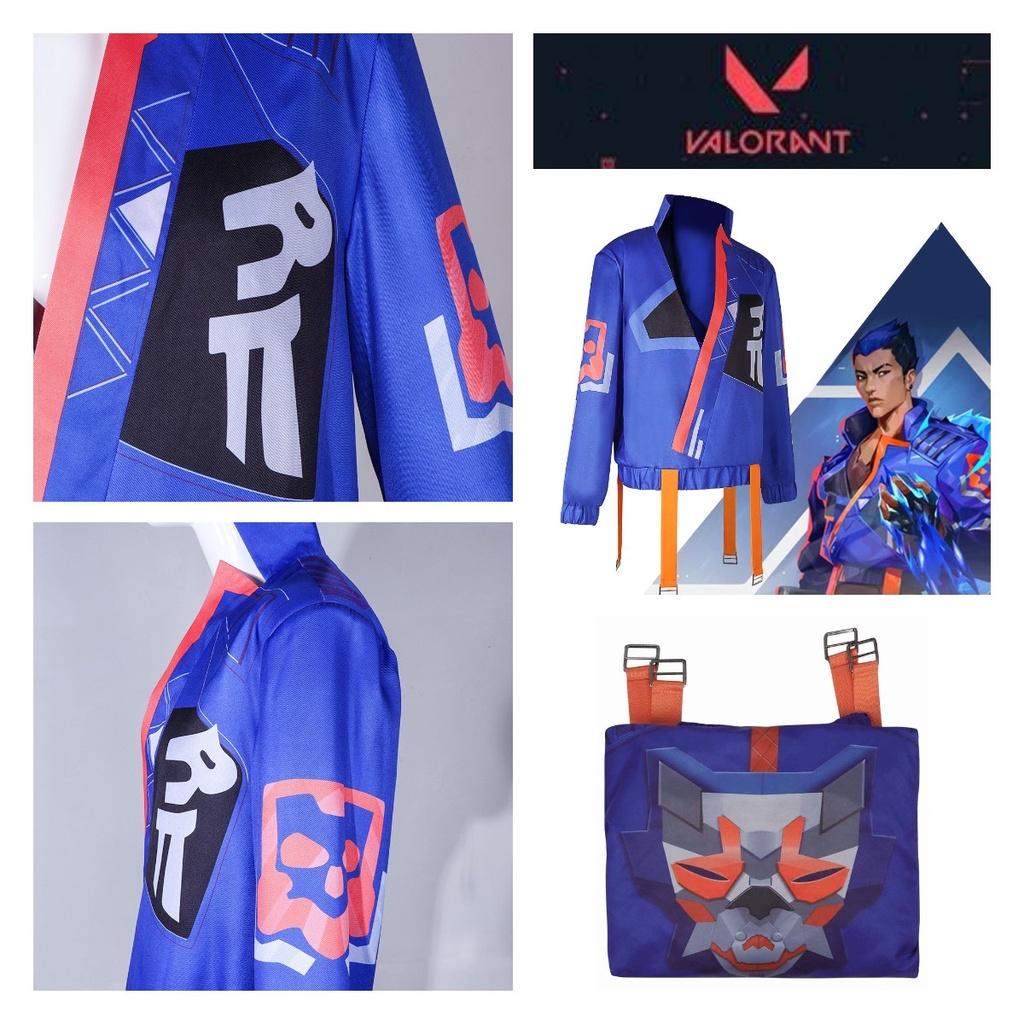 Valorant Yoru Cosplay Kostüm Jacke Mantel Outfits Für Halloween Und Karneval