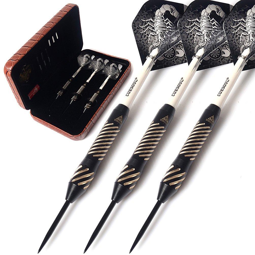 

BLACK SCORPION CUESOUL 24g Deluxe Steel Tip Darts Set (HX-SL-F3206L)