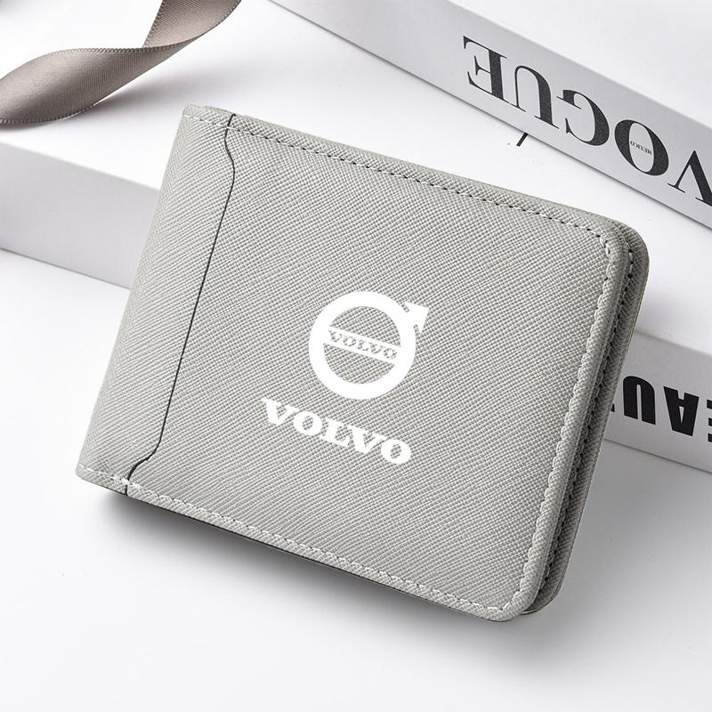 Car Driver License Holder Leather Credit Card Wallet Cover For Volvo ES90 EC40 EX40 EM90 XC90 V90 V60 XC60 V40 S80 S60 S90 C40