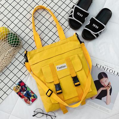 Fashion Style Shoulder Bag Large Capacity Harajuku Mori Canvas Bag Women'S Casual Simple Versatile Messenger Bag