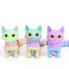Creative 3d Printing Cute Cartoon Kitten Shape Luminous Color Ornaments Suitable For Home Office Desktop Decoration