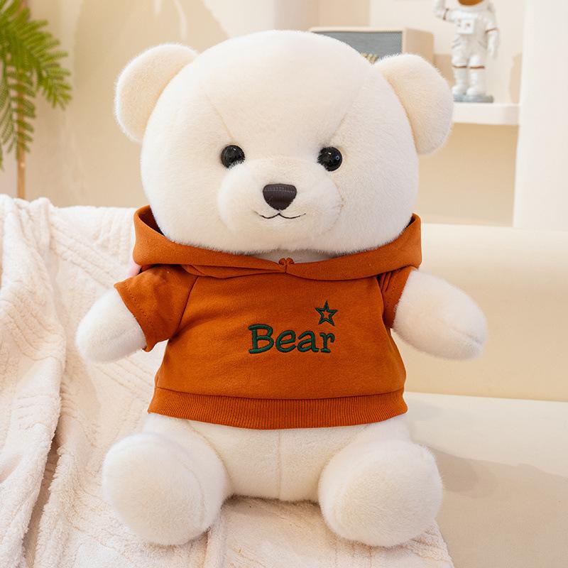 Cute sweater bear doll teddy bear doll plush toy cloth doll birthday gift for girl girlfriend