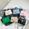 Leisure large capacity 2025 summer new lady trend simple single shoulder oblique span mobile phone small square bag women