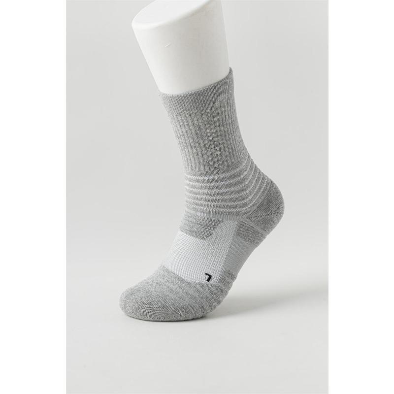 Women's Autumn and Winter Fur Ring Color Thickened Non Slip Wear Resistance Dance Cycling Basketball Tube Socks