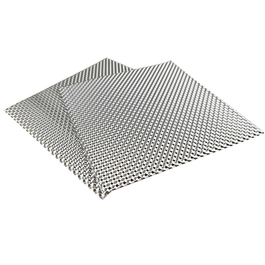 500MM DIY Embossed Aluminum Heat Shield Heat Shield Firewal Floor Pan Fuel Tank Silver Turbo Manifold Exhausts