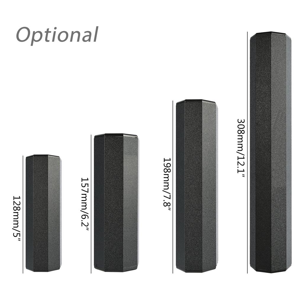 Octagonal Aluminum Shaker Maracas Hand Moving Shaker Percussion Instrument Accompaniment Music