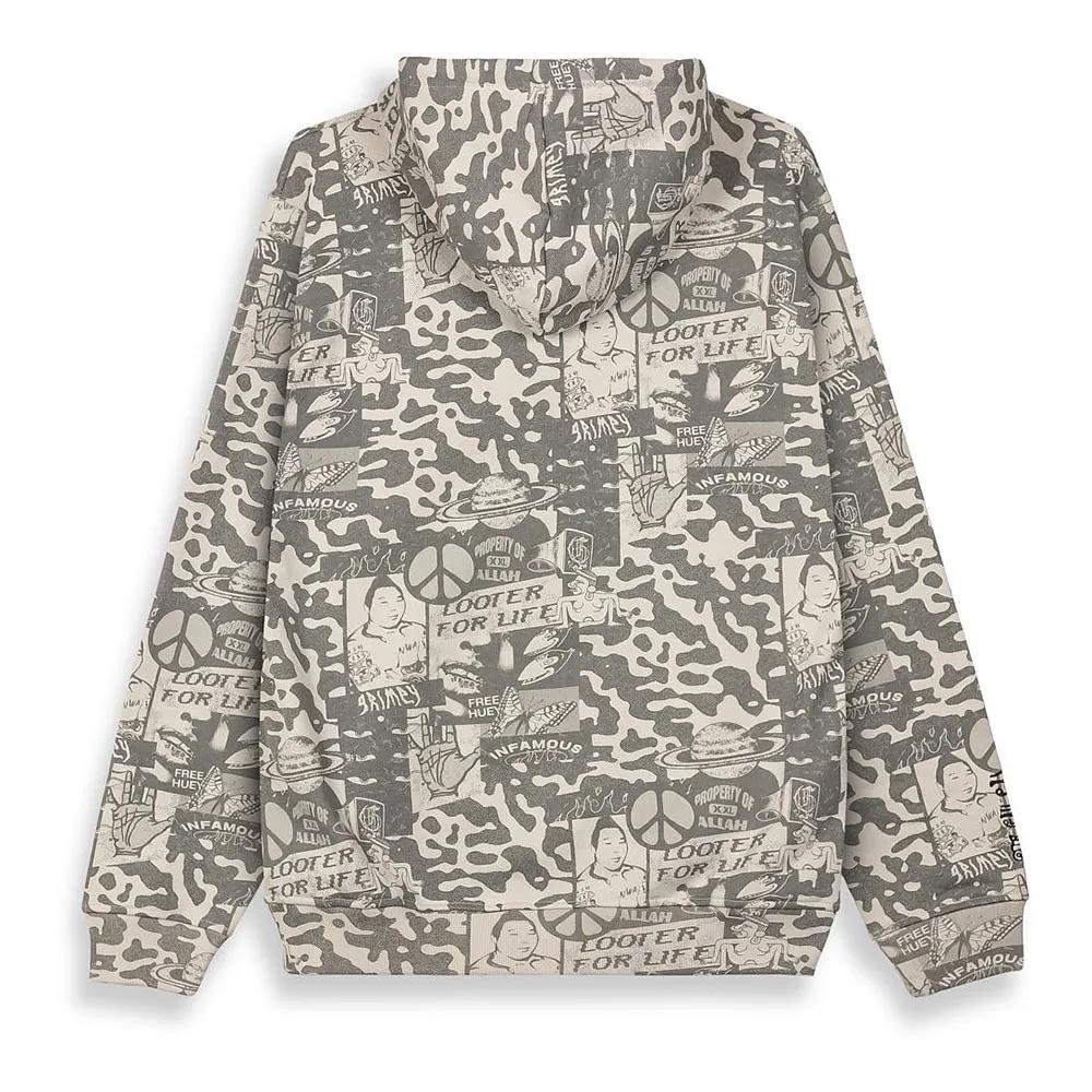 Grimey Hoodie Peace Within All Over Print Regular