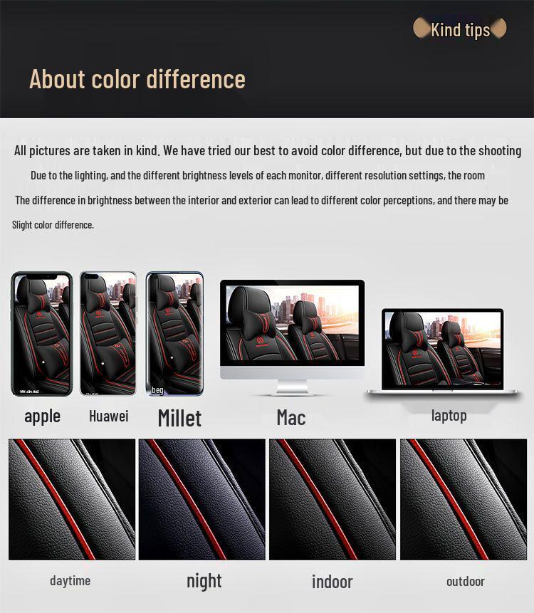 Luxury Leather Seat Cover Set for Kia Optima 2.0L: All-Season Cushion Protection