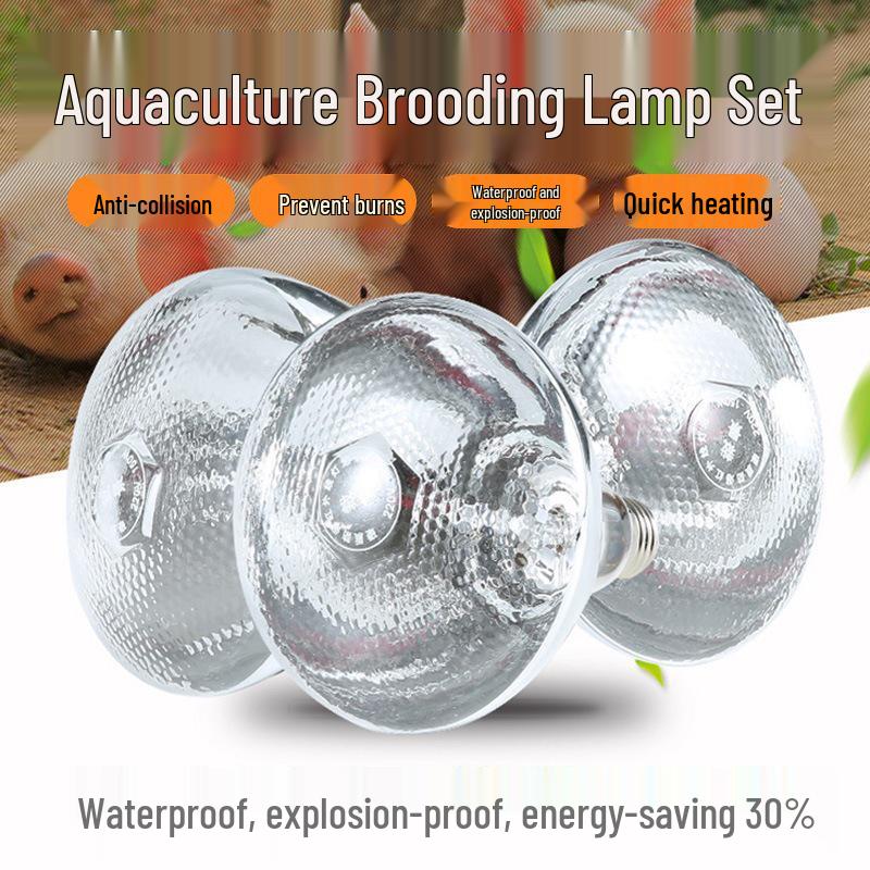 Energy-Saving Heating Lamp for Piglets and Chicks: Insulated, Constant Temperature Bulb Insulation Lamp Guard