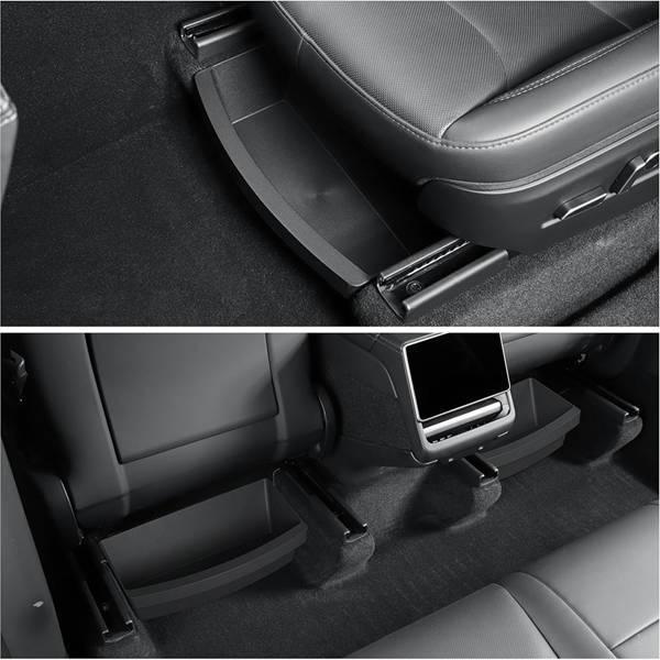 Tesla Model Y Unter-Sitz-Stauraumschublade (2 Stück)