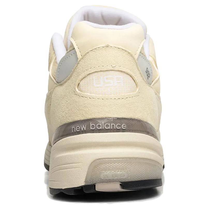Teddy Santis X New Balance 992 Made In USA Calcium Unisex Sneakers Cream Raw-Cashew U992MC