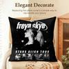 Singer Freya SSkye Cushion Cover Natural Linen Organic Fabric DoubleSided Printing Sofa Home Decor Gift Pillow Case