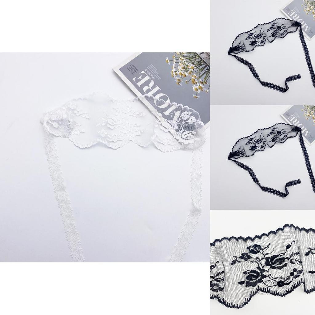 Black Lace Eye Mask For Adult Cosplay With Adjustable Strap And Elegant Design