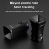 Cycling Horn 120dB Warning Safety Bell Loud Bicycle Handlebar Alarm Ring Bell Rechargeable for Mountain Bike Road Bike Scooters