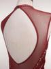 Womens Gymnastics Ballet Lyrical Dance Leotard Dress Rhinestone Embellished Mesh Skirt Dress Modern Contemporary Dance Costume