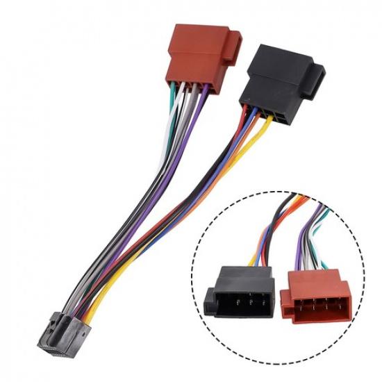 ISO Standard Harness For Audio For Plastic Replacement Stereo 16 Pin