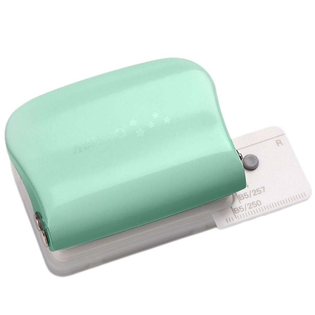 5 Hole Punch With Scale Lines,Multi-Purpose Portable Holes Punch Aid,Scrapbook Hole Puncher,For Scrapbooks Paper