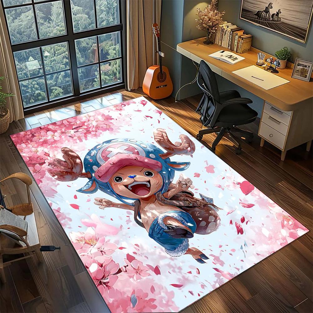 Tony Tony Chopper Area Carpet Daily Home Use, Non Slip Washable Large Area Floor Mat Rug Gamer Bedroom.-TING
