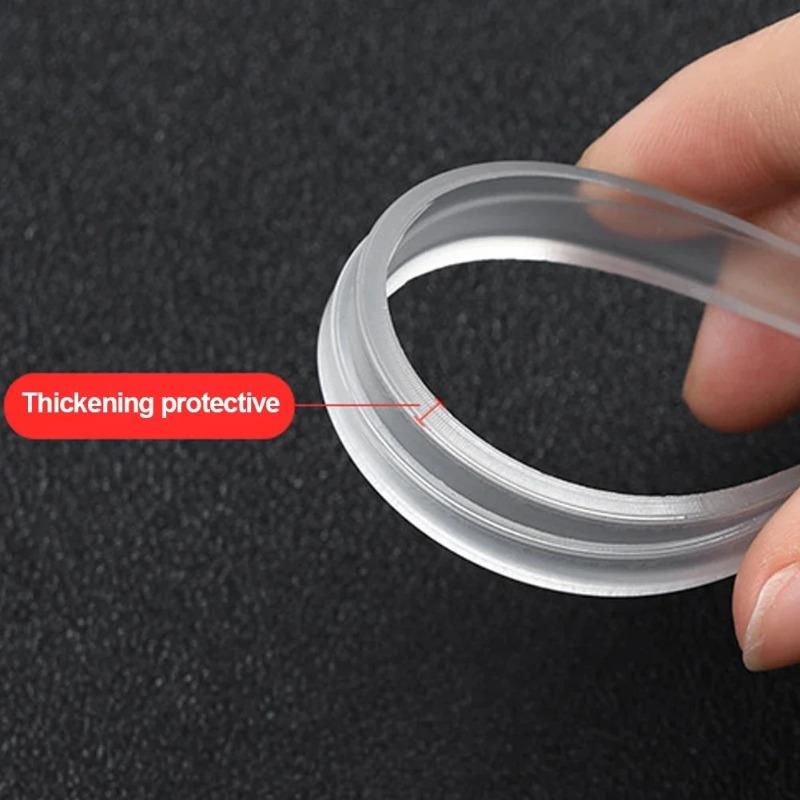 Set da 4/6 pezzi, protezioni universali per paraurti, protezione per bordi portiera auto, protezione specchietto retrovisore, striscia protettiva