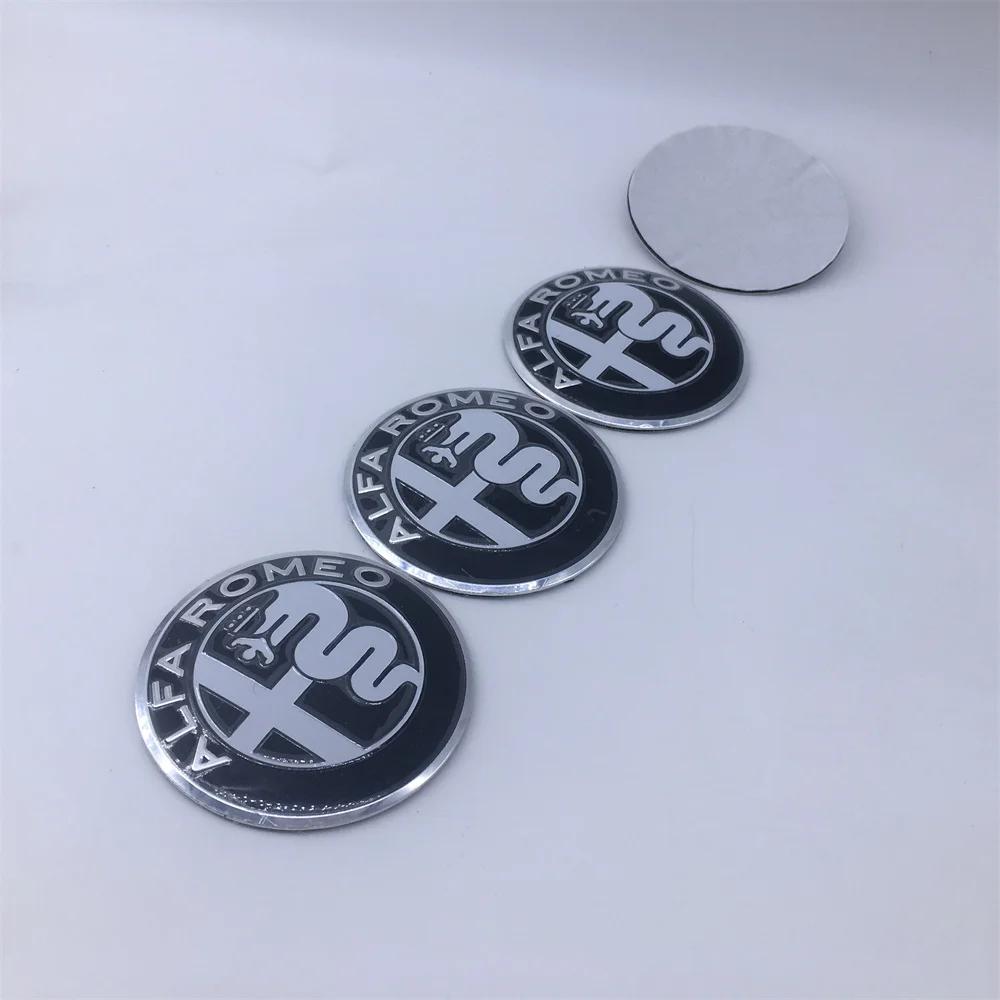 Pro Alfa Romeo 2026 Horká nálepka 20ks 40mm 50mm 56mm 60mm 6 barev Pro Alfa Romeo Giulia Giulietta MITO Stelvio GT Znak auta Kolo