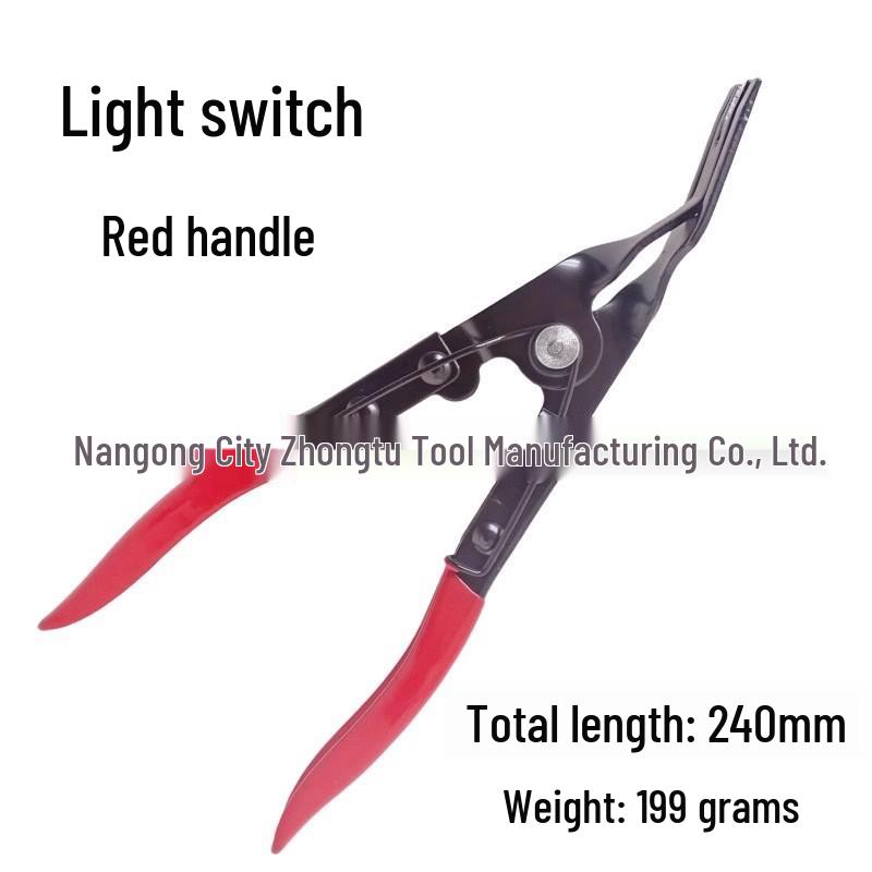 Pipe Wrench Caliper & Hose Clamp Pliers Set: Car Caliper, Water Pipe Wrench, Straight Throat, Clip & Hose Clamp Pliers