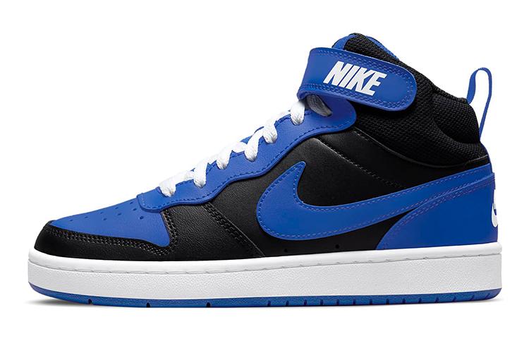 

Nike Court Borough Mid 2 Black Game Royal GS DM8872-001 35.5