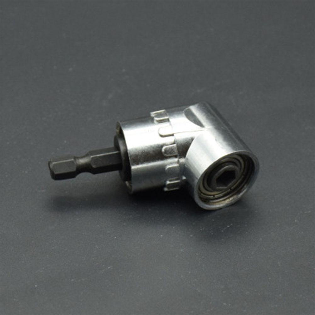 105 Degree Right Angle Driver Drilling and Driving Power Screwdriver Drill Attachment with 1/4-inch Hex Quick Change Drive