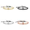 Jewelry Fashion Micro Inlaid Crown Handmade Beads Simple, Small and Popular Fashion Versatile Bracelet