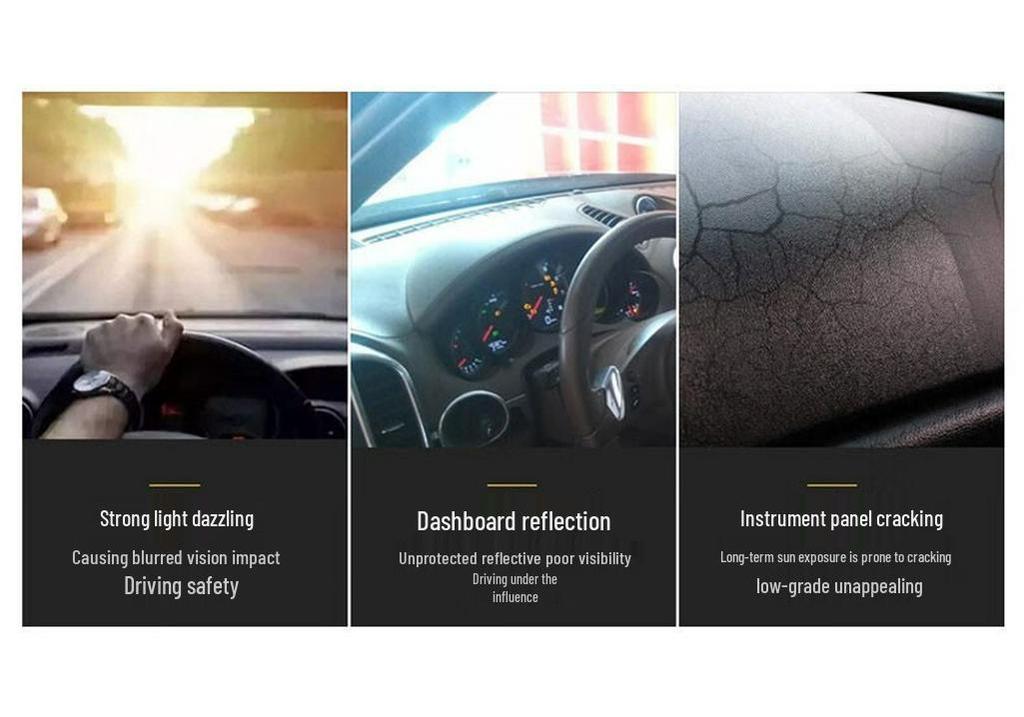 Volkswagen Passat/Tayron/Jetta VA3/T-Roc Armaturenbrett Blendfreies Sonnenschutz-Matte