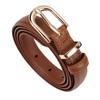 Cowhide Thin Belt for Women Fashion Versatile Leather Head Layer Cowhide Belt for Women High-end Decorative Belt