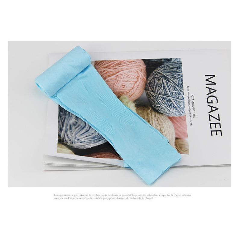 Solid Color Cooling Uv Protection Ice Arm Sleeves For Outdoor Cycling Driving Fishing