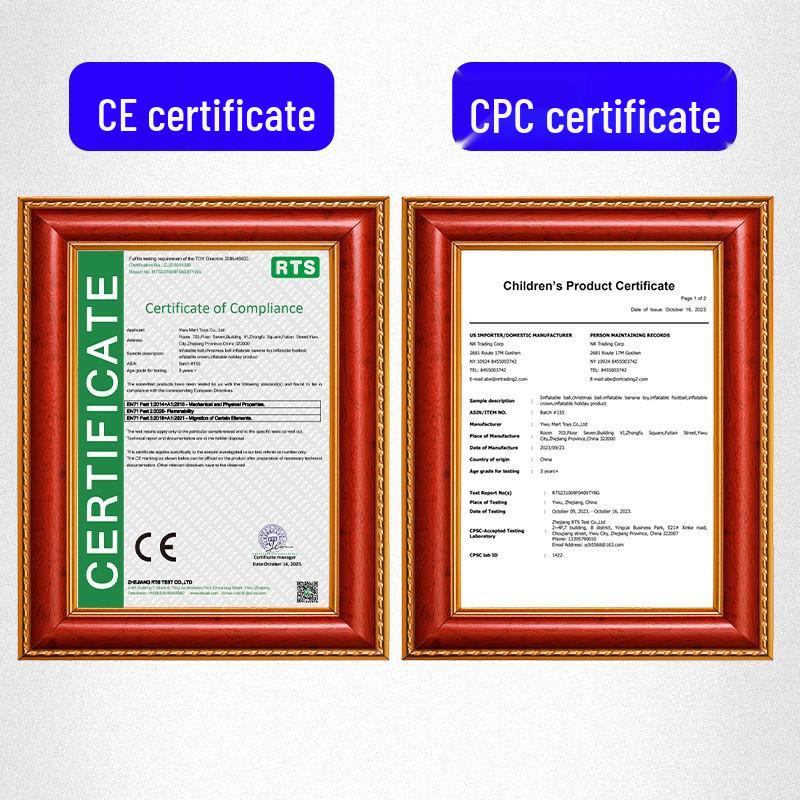 Inflatable Outdoor Christmas Ball Lantern for Courtyard Decoration