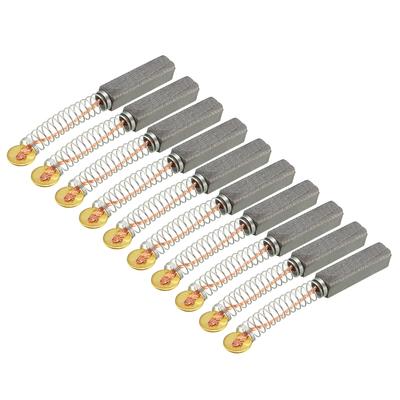 10pcs/set Carbon Brushes Carbon Brushes Carbon/Metal Durable