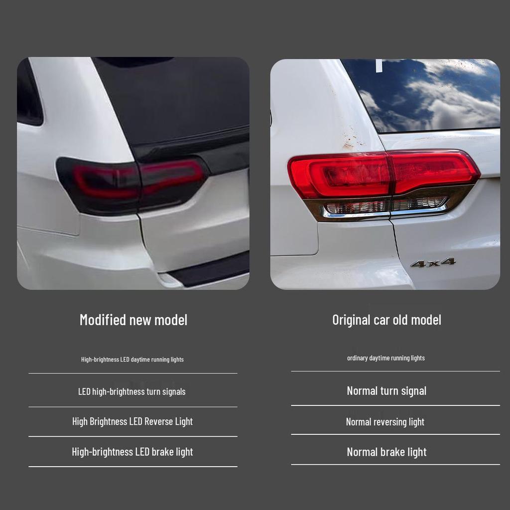 JEEP Grand Cherokee 2014-2021 LED Tail Light Kit: Running & Turn Signals