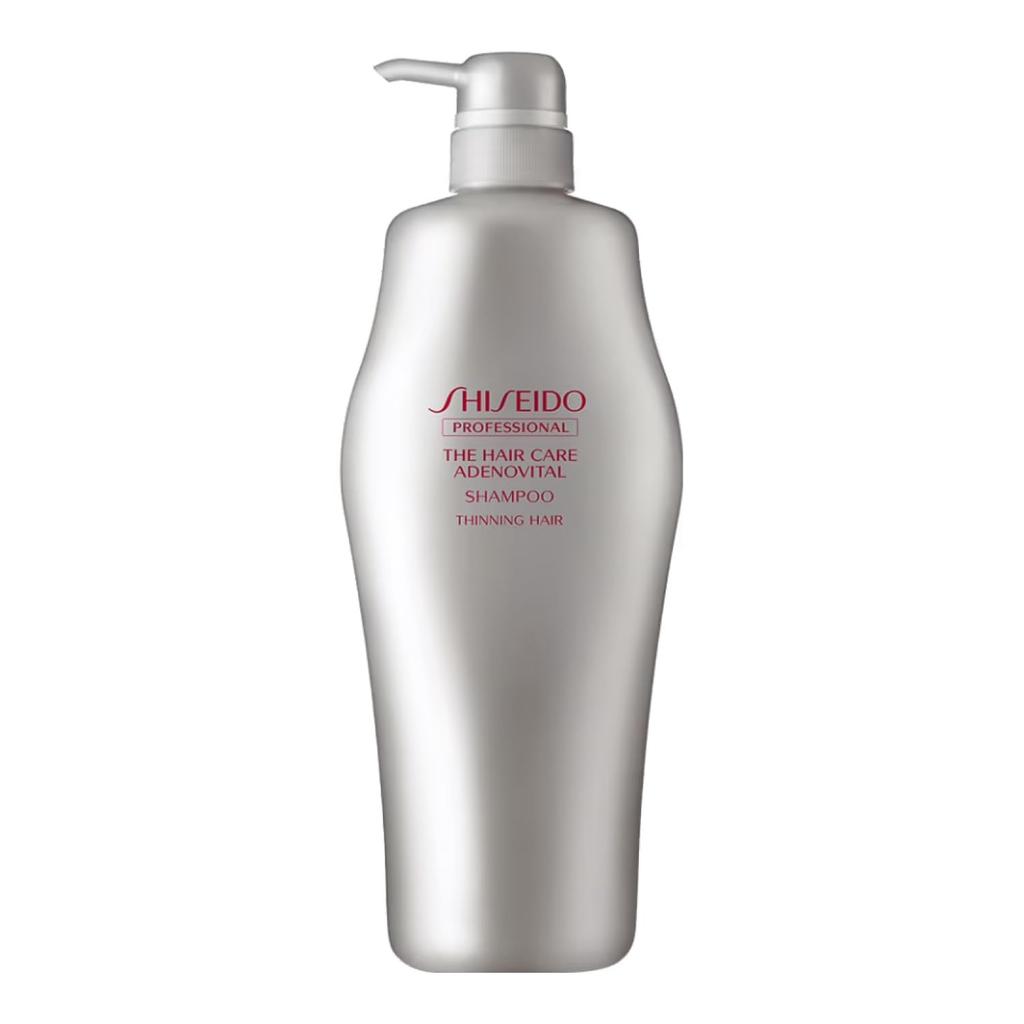 ADENOVITAL Shampoo für Haarausfall und Volumen mit Salon Shiseido Professional Loss, Hair, Adenosin, Exklusiv, (1.000ml)