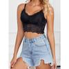 Reggiseno Imbottito Rimovibile Senza Ferretto Canottiera Monocolore Reggiseno di Pizzo Top Traspirante Reggiseno Sportivo Adatto per Appuntamenti all'Aperto