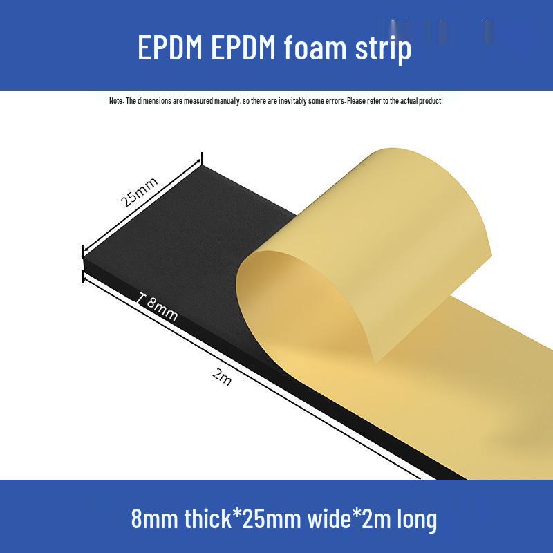 Self-adhesive EPDM Foam Sealing Strip for Cabinets and Electrical Boxes