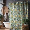 William Morris Dandelion Shower Curtain - Victorian Botanical Design, Vintage Art Nouveau Bathroom Decor